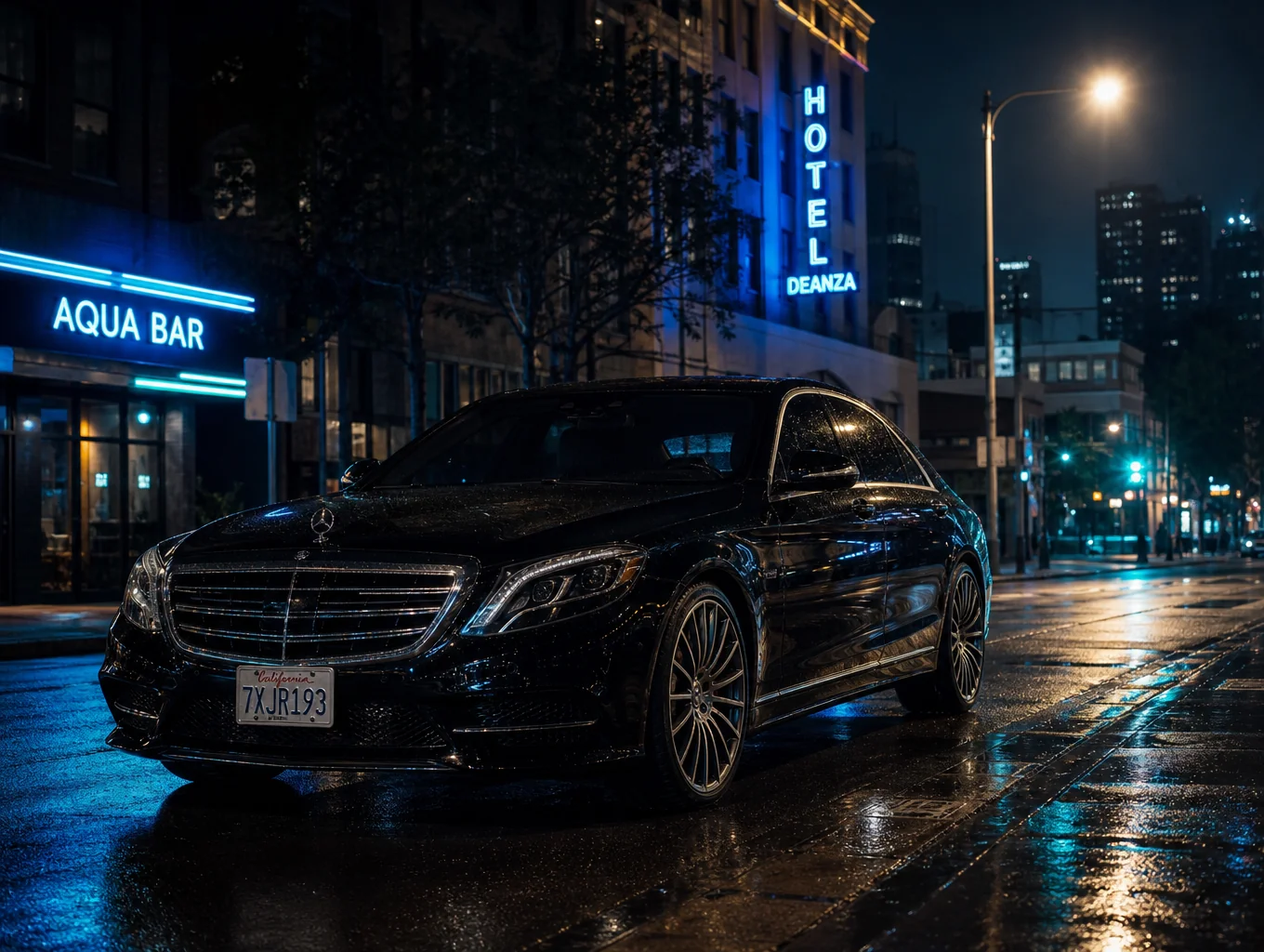 Luxury Black Car Chauffeur Service